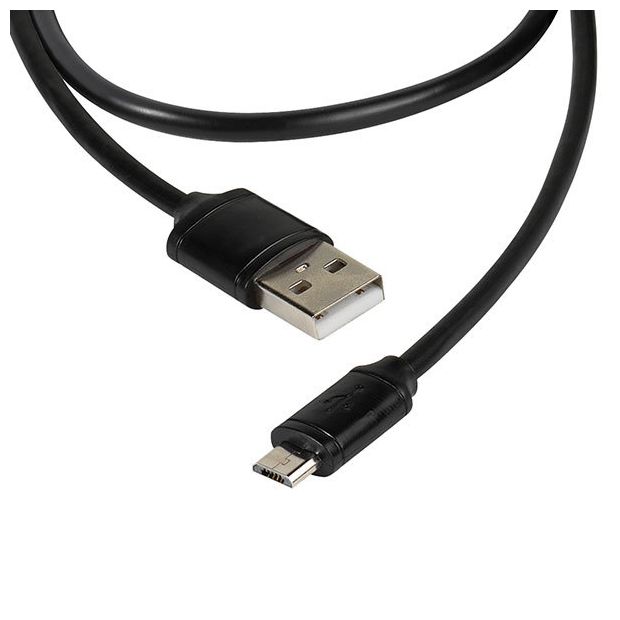 Stecker USB A auf Micro-USB B 2 m  2836292 (Schwarz) 
