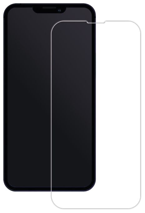 Klare Bildschirmschutzfolie gehärtetes Glas 9H für Apple iPhone 13/13 Pro 2D 