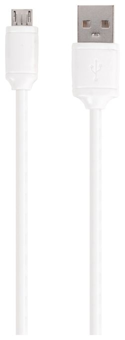 Stecker USB A auf Micro-USB B 0,5 m  61321 (Weiß) 