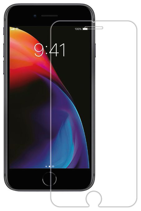 Klare Bildschirmschutzfolie gehärtetes Glas für  Apple iPhone SE 2020 Kratzresistent, Schockresistent 61718 
