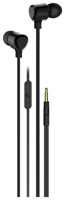 In-Ear Kopfhörer Kabelgebunden  61738 (Schwarz) 