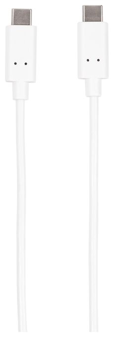 Stecker USB C auf USB C 0,5 m  62250 (Weiß) 