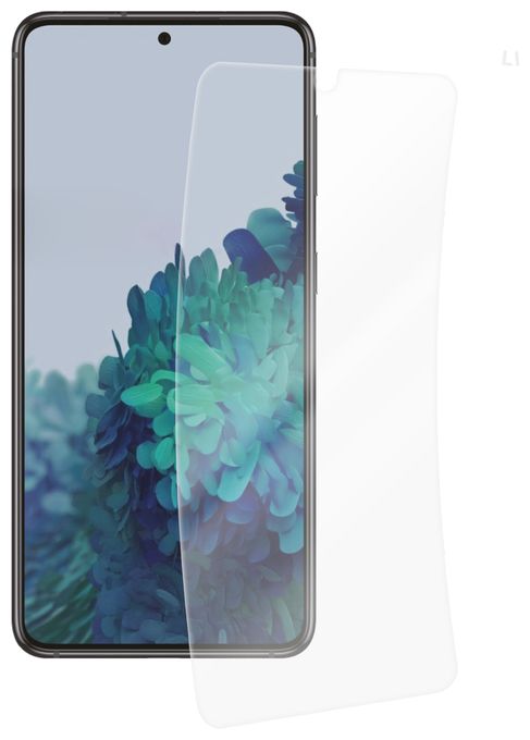 Klare Bildschirmschutzfolie Glas 9H für  Samsung Galaxy S21+ 5G Schmutzabweisend, Schlagfest, Ölbeständig, Kratzresistent, Splitterfrei 62411 