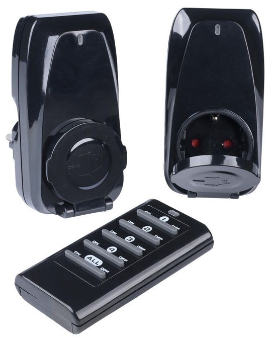 63781 2-fach Outdoor Funksteckerset 