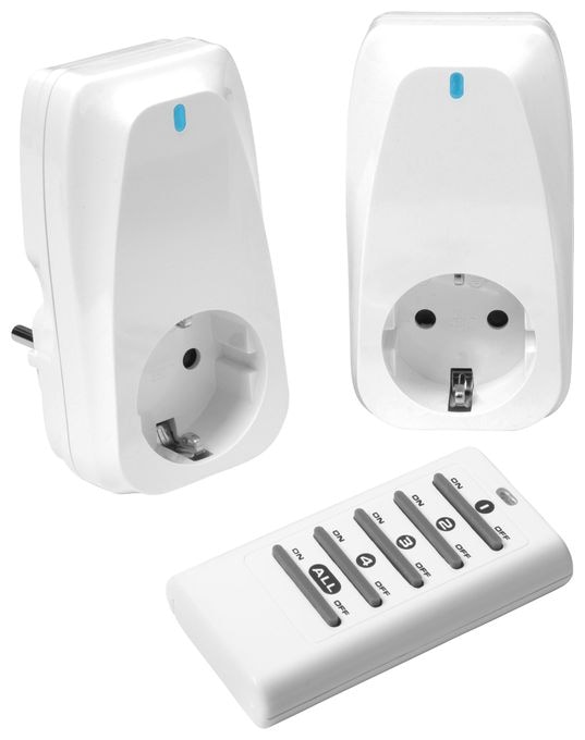 63782 2-fach Indoor Funksteckerset 