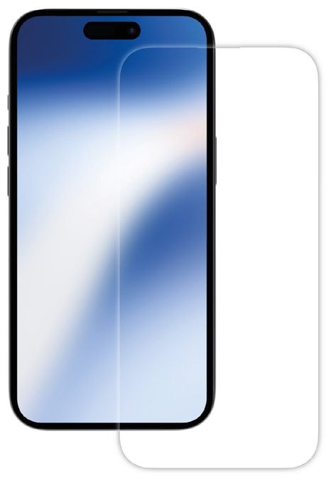 Klare Bildschirmschutzfolie gehärtetes Glas 9H für  Apple iPhone 15 Schmutzabweisend, Schlagfest, Kratzresistent, Splitterfrei 63883 