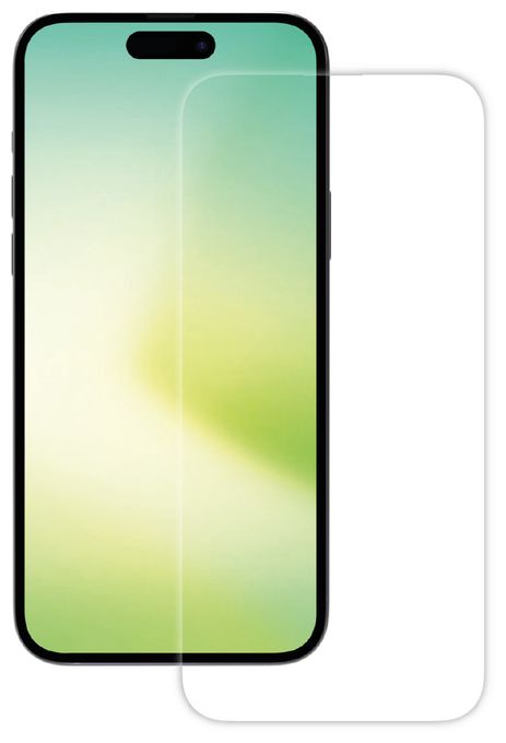 Klare Bildschirmschutzfolie gehärtetes Glas 9H für  Apple iPhone 15 Plus Schmutzabweisend, Schlagfest, Kratzresistent, Splitterfrei 63940 