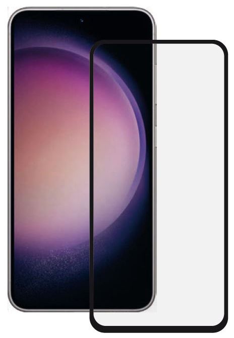 Klare Bildschirmschutzfolie gehärtetes Glas 9H für  Samsung Galaxy S23 FE Schmutzabweisend, Schlagfest, Kratzresistent, Splitterfrei 63965 