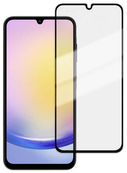 Klare Bildschirmschutzfolie gehärtetes Glas 9H für  Samsung Galaxy A25 5G Schmutzabweisend, Schlagfest, Kratzresistent, Splitterfrei 63971 