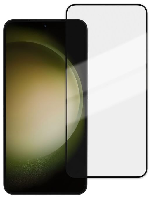 Klare Bildschirmschutzfolie gehärtetes Glas 9H für  Samsung Galaxy S24+ Schmutzabweisend, Schlagfest, Kratzresistent, Splitterfrei 64080 