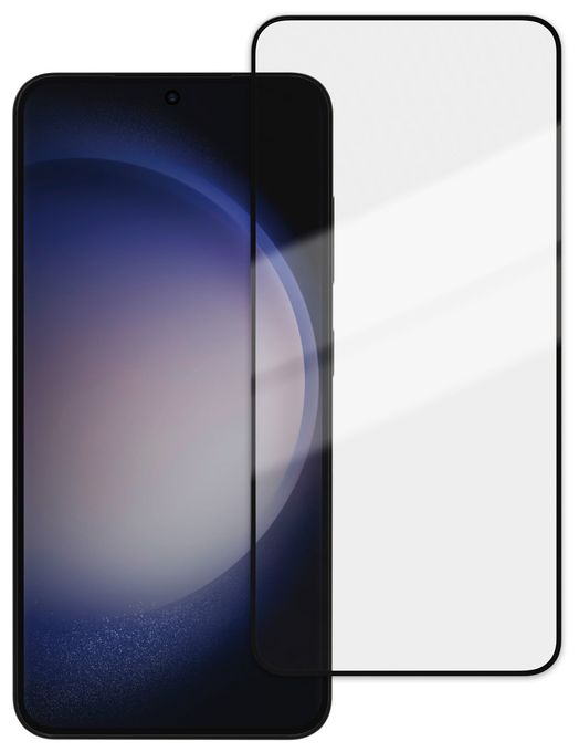 Klare Bildschirmschutzfolie gehärtetes Glas 9H für  Samsung Galaxy S24 Schmutzabweisend, Schlagfest, Kratzresistent, Splitterfrei 64085 