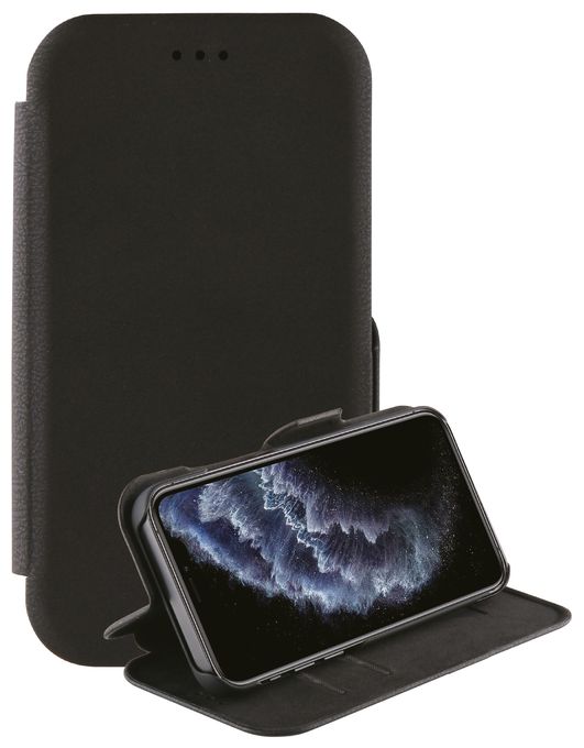 Geldbörsenhülle für Apple iPhone 12, iPhone 12 Pro  Casual (Schwarz) 