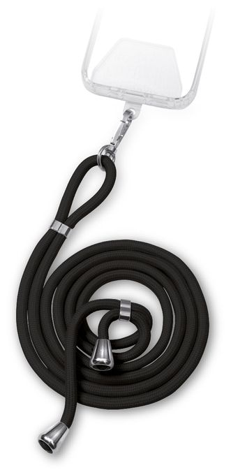 Umhängegurt  Handykette (Schwarz) 