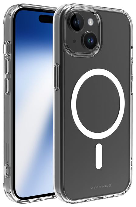 Cover für Apple iPhone 15  Mag Steady Anti Shock (Transparent) 