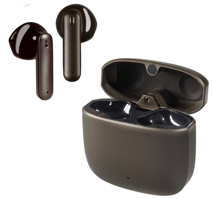 In-Ear Bluetooth Kopfhörer Kabellos TWS 4,5 h Laufzeit  Metal Pair (Anthrazit) 
