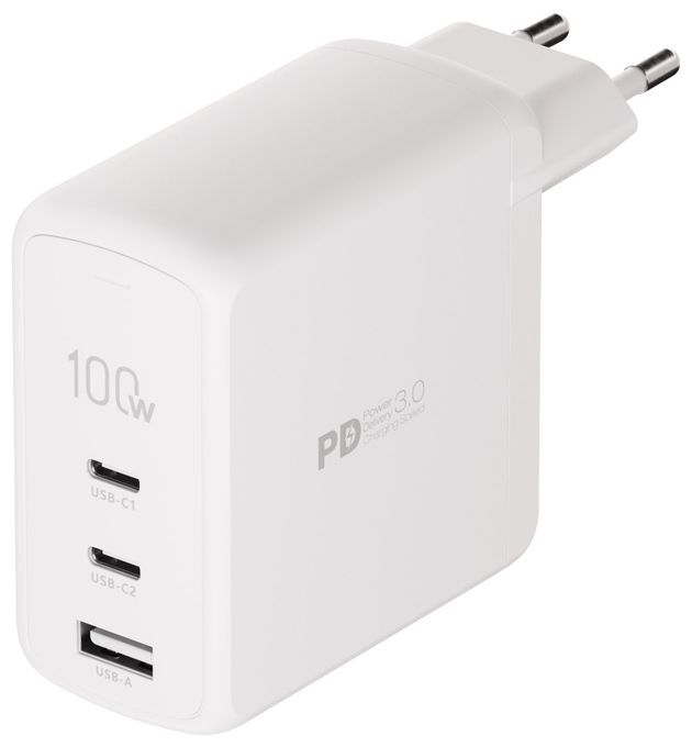 Power Delivery 3.0 Ultra Fast Dreifach Schnellladegerät 100W 