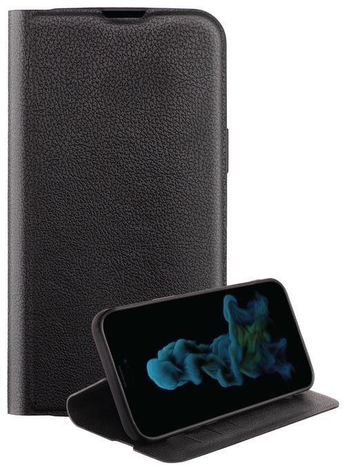Geldbörsenhülle für Apple iPhone 14 Pro Max  Premium Wallet (Schwarz) 