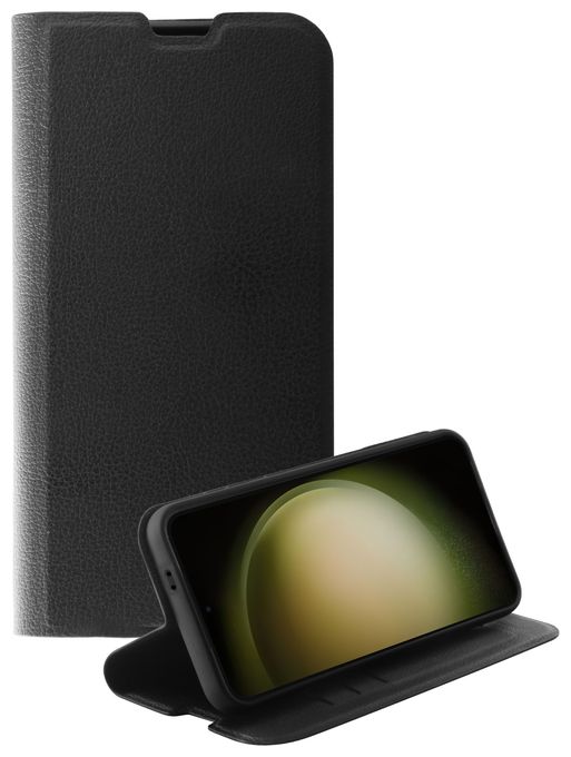 Geldbörsenhülle für Samsung Galaxy S24+  Premium Wallet (Schwarz) 