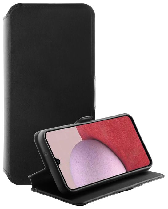 Geldbörsenhülle für Samsung Galaxy A14 5G  Pure Wallet (Schwarz) 