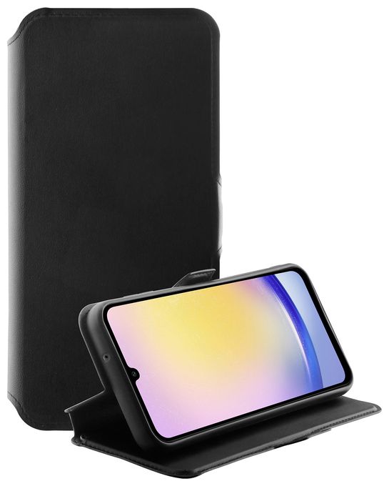 Geldbörsenhülle für Samsung Galaxy A25 5G  Pure Wallet (Schwarz) 