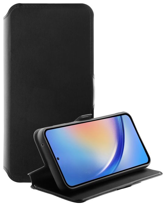 Geldbörsenhülle für Samsung Galaxy A35 5G  Pure Wallet (Schwarz) 