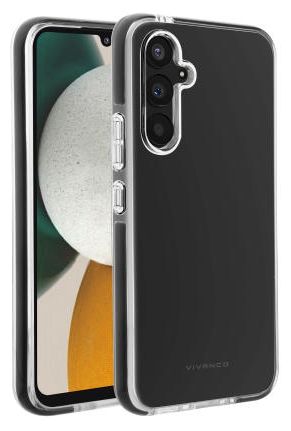 Cover für Samsung Galaxy A34 5G (Schwarz, Transparent) Rock Solid 