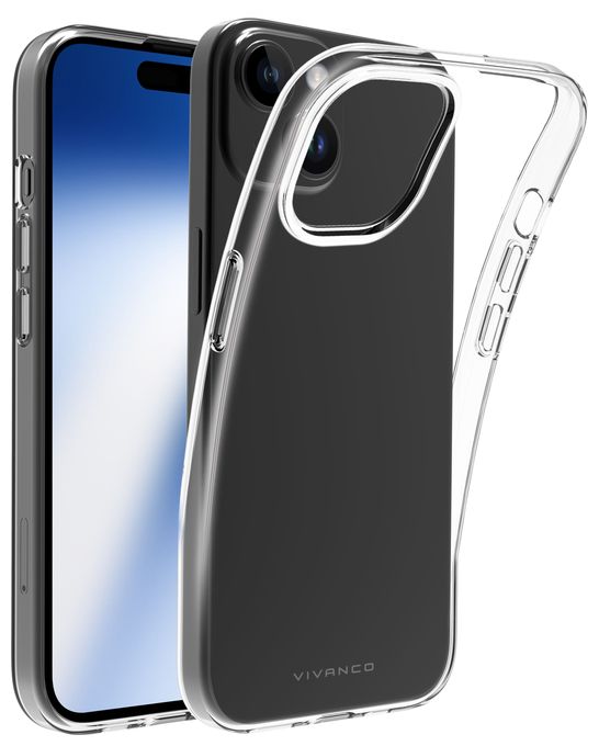Cover für Apple iPhone 15  Super Slim (Transparent) 