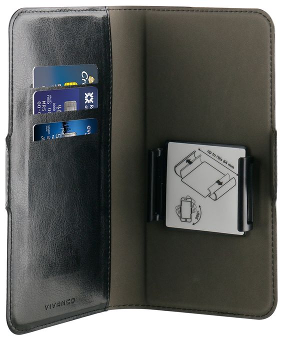 Folio für Jede Marke Universal  Universal Book Case (Schwarz) 