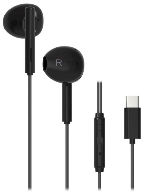 In-Ear Kopfhörer Kabelgebunden USB Typ-C  USB Type-C Capsule (Schwarz) 