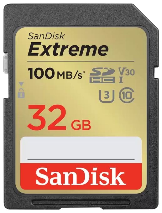 SDHC Speicherkarte 512 GB Class 3 (U3) Klasse 10 SanDisk Extreme 