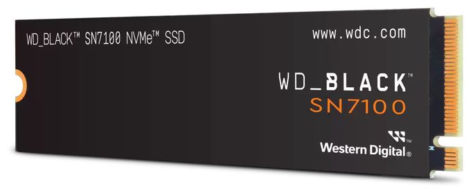 1 TB SSD PCI Express 4.0 M.2 Black SN7100 
