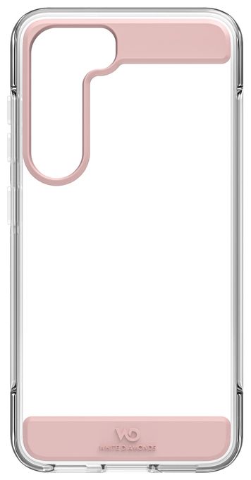 Cover für Samsung Galaxy S23 (Roségold, Transparent) Air Protection 