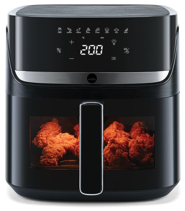 Heißluftfritteuse 8 l 2000 W  AF3B-80P Crispier (Schwarz) 