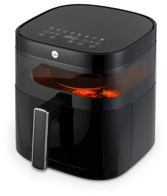 Heißluftfritteuse 6 l 2200 W  AFD-60B Dualfry (Schwarz) 