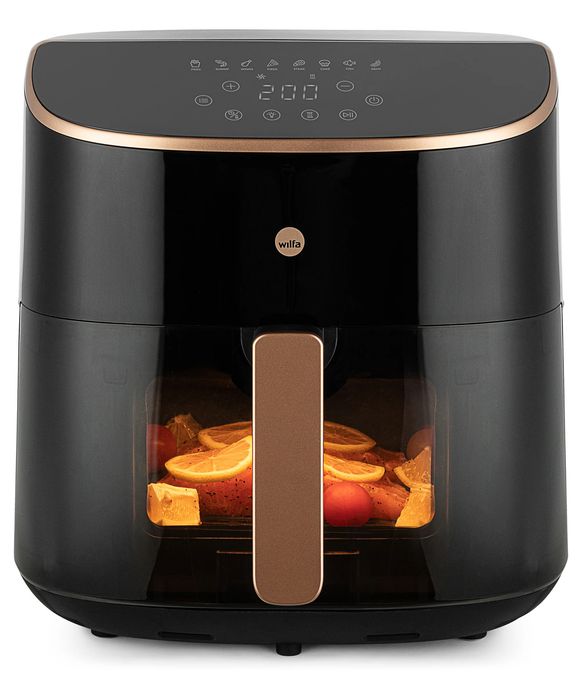 Heißluftfritteuse 8 l 2000 W  AFD-80 Dualfry Split (Schwarz) 