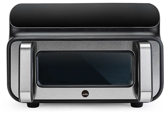 Doppel Heißluftfritteuse 10 l 2000 W  AFG-10 Dualfry Grill (Schwarz) 