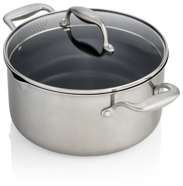 Rund C50SS-NS Edelstahl Kochtopf 