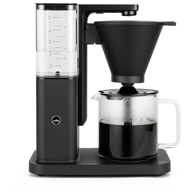 10 Tassen Filterkaffeemaschine 1,2 l (Schwarz, Transparent) CM10B-A125 