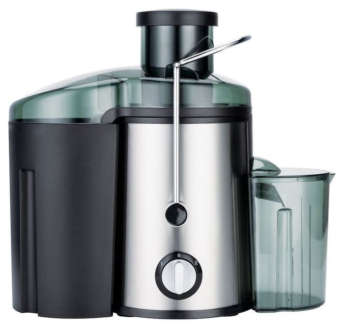 400 W  Squeezy Entsafter (Schwarz/Edelstahl) 