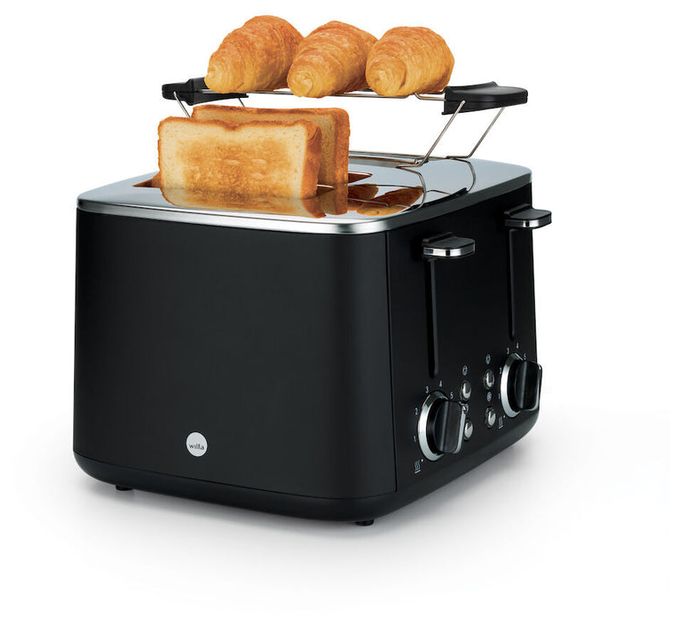 Toaster 1600 W 4 Scheibe(n) 7 Stufen  TO4B-1600 (Schwarz) 