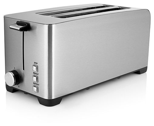 Toaster 1400 W 4 Scheibe(n) 5 Stufen  TOL-1400S (Silber) 