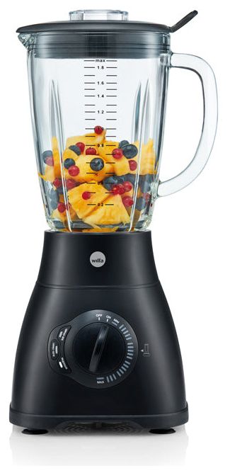 1,8 l Standmixer 3 Geschwindigkeiten 1200 W (Schwarz, Transparent) Xplode 1500 auto 