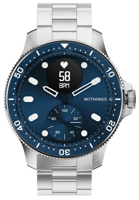 Hybrid 42 mm Smartwatch Rund 282 ppi  ScanWatch Nova (Edelstahl) 