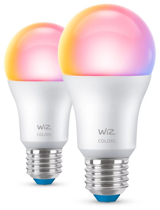 LED Intelligentes Leuchtmittel 122 mm Multi AC Smart LED E27 A60 Doppelpack 