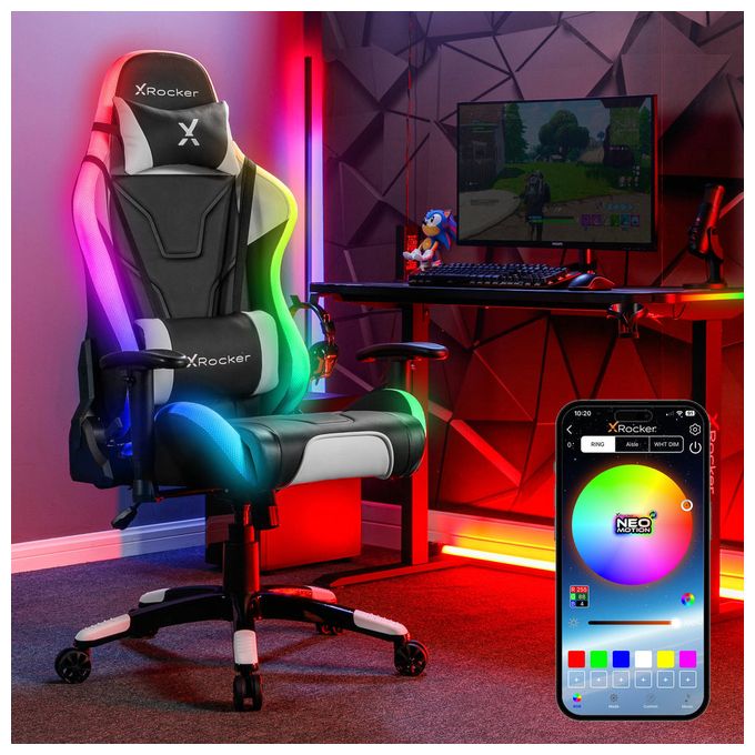 Gamingstuhl bis 110 kg Agility eSports RGB 