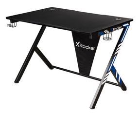 Gamingtisch  Ocelot (Schwarz/Blau) 