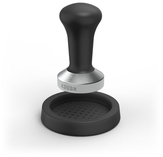 Stampfer  111276 Kaffee-Tamper 51mm (Schwarz, Edelstahl) 