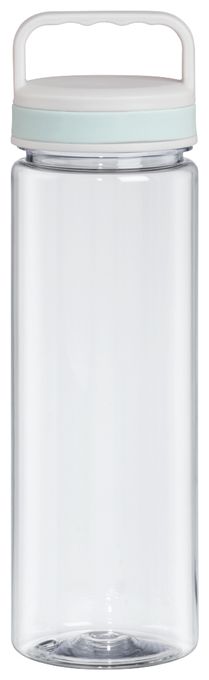 Kunststoff, Silikon (Blau, Transparent, Weiß) 181592 Trinkflasche 0,9l 