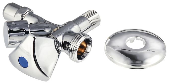 220743 Eckventil mit Maschinenanschluss 