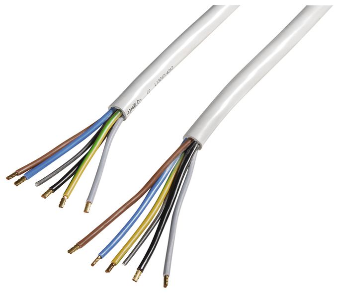 220796 Elektroherd-Zuleitung, 1,5 m H05VV-F 5 x 2,5 mm² 